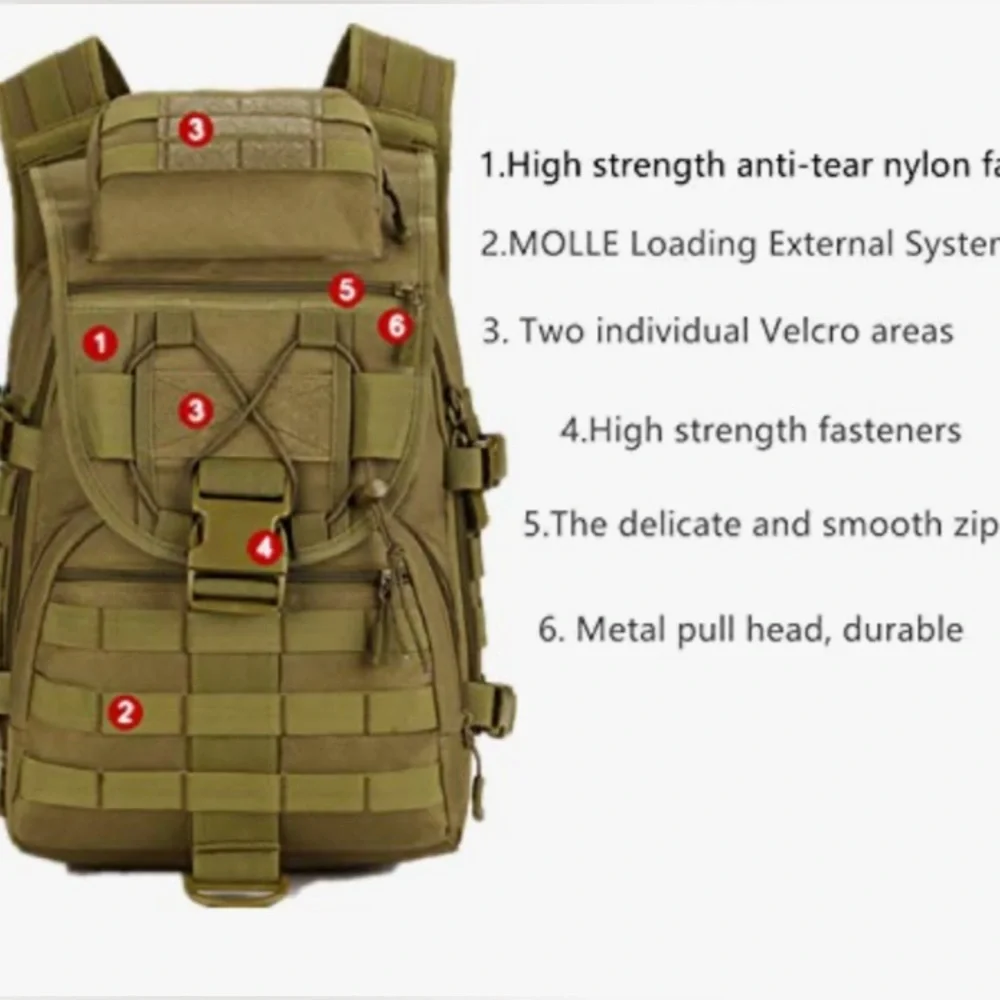 PROTECTOR PLUS 40L Tactical X7 Waterproof Backpack Swordfish Motion Bag EUC
